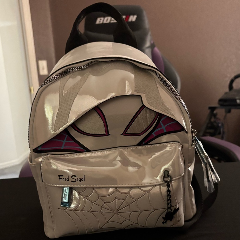 Marvel Cream and Black Mini Bag